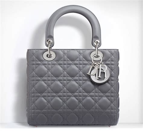 gray lady dior bag|large black lady dior bag.